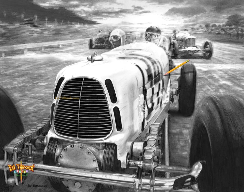 Image of "Miller/Hartz Special" Signed & Numbered 20x24 Giclee' Print