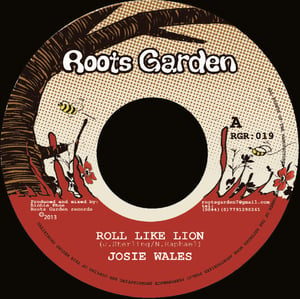 Image of 7" Josie Wales 'Roll Like Lion' / Richie Phoe 'Dub Like Lion'