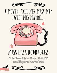 Image 2 of I Moved. Miss Me? Call Me? Tweet Me? Maybe.... Cards