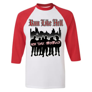Image of RUN LIKE HELL "New York Streetrock" 3/4 Sleeve Jersey