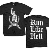 Image of RUN LIKE HELL "Logo Guy" T-Shirt 