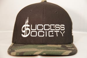 Image of Success Society Strapback Black/Camo