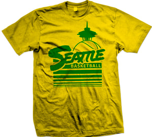 Image of Seattle Sonics Space Needle - Gold