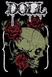 Image of Skull & Roses T-Shirt (Men or Women) + Signed Poster