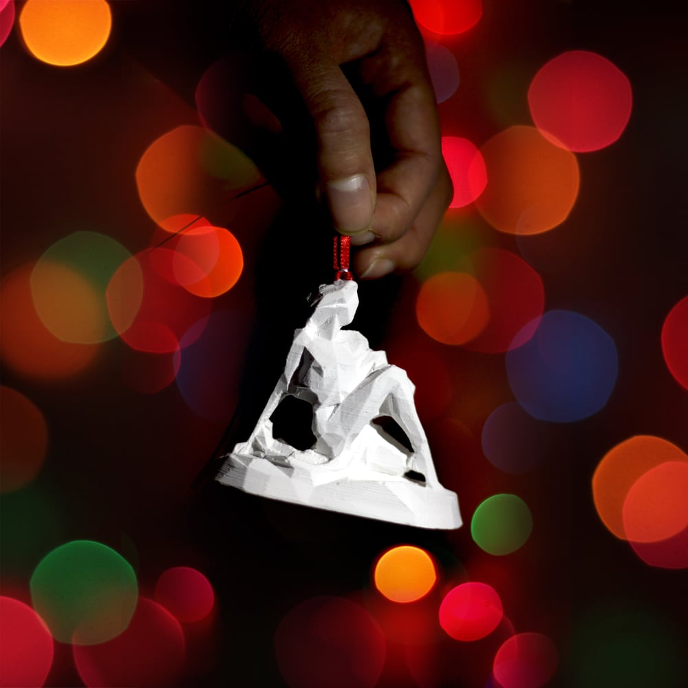 Image of White Lady Christmas decoration