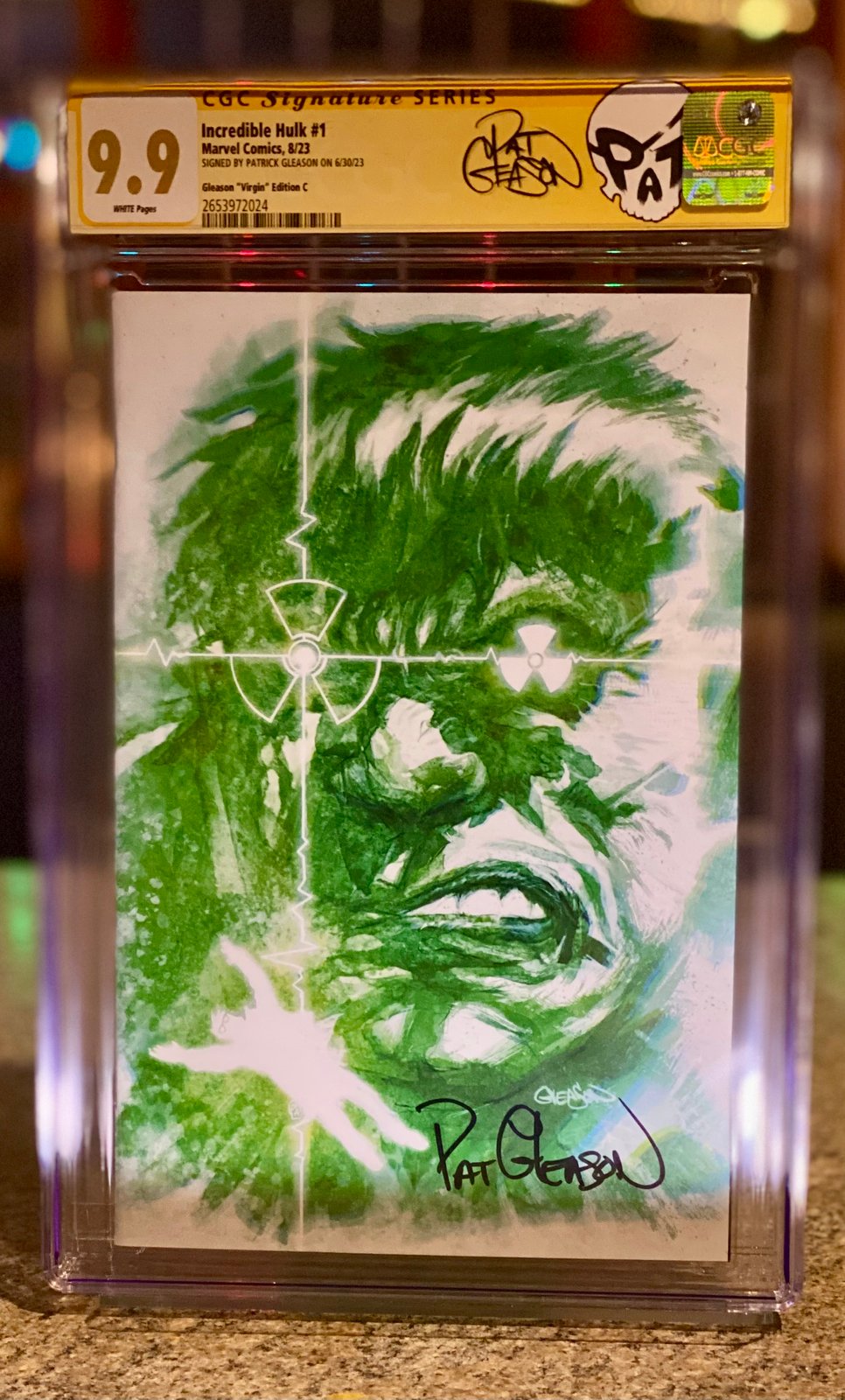 ぐりるページ RARE 9.9! CGC SIGNATURE SERIES INCREDIBLE HULK #1 | The PAT