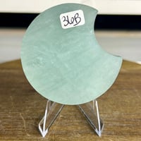 Image 1 of Aquamarine Moon With Stand (36B)