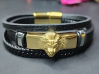 Image 2 of Lion Head Leather design