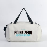 Image 2 of White Gym Duffle Bag