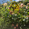 Iridescent Yellow Fairy Door Windchime