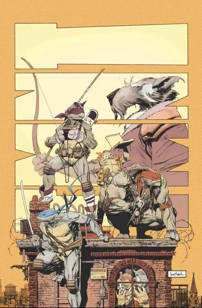 Image of SEAN GORDON MURPHY 1:500 ratio TMNT #1 variant 