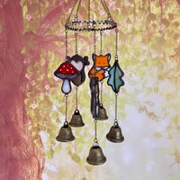 Image 4 of PRE ORDER LISTING Woodland Critters Windchime 