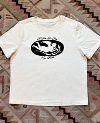 Image 1 of If you see her, say hello (Cropped white) Sz XS-XL