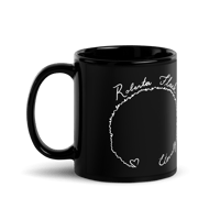 Image 2 of Eternally  - 11oz Black Glossy Mug 