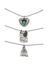 Image 1 of Custom Text Pendant 