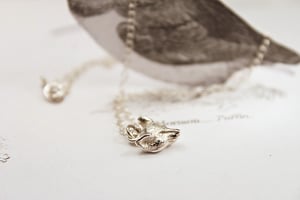Image of *SALE* fox necklace (in silver or 9ct gold)