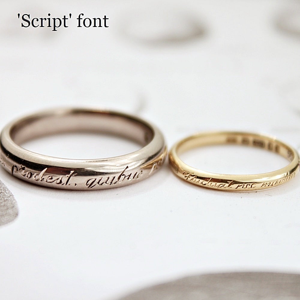 Personal Engraving - priced per letter | RUST jewellery