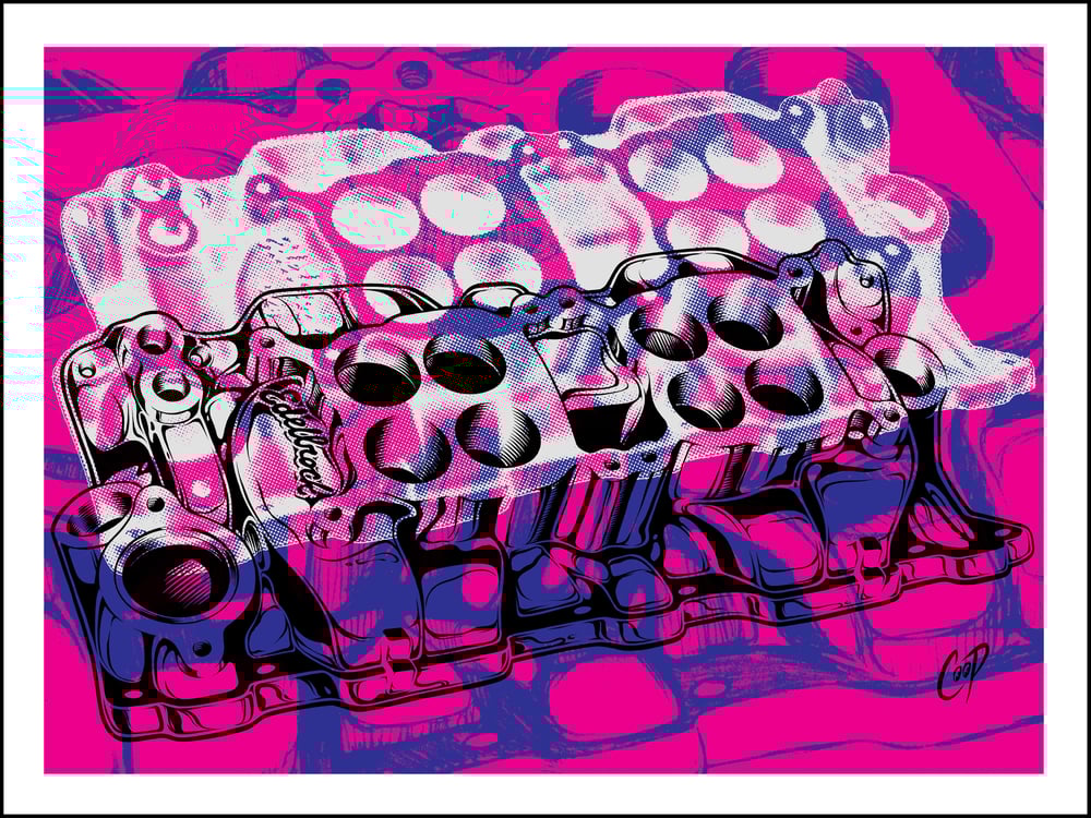 Image of MANIFOLD Silkscreen Print