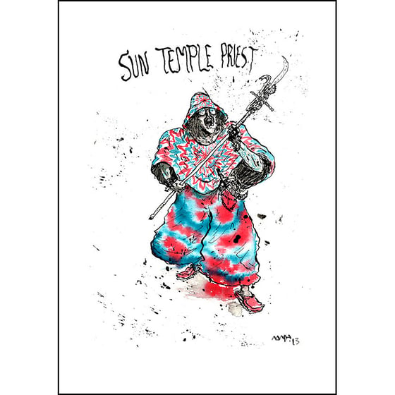 Image of Sun Priest print