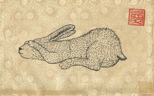 Image of Hidden Hare poster