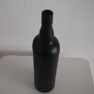 Black Chalkboarded Bottle