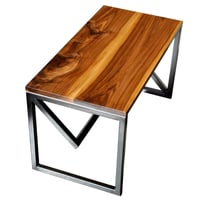Image 2 of WALNUT COFFEE TABLE Z