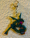 Pocket Monster Rayquazza Keychain