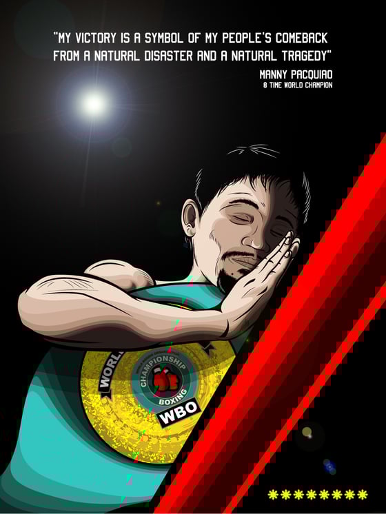 Image of The People's Champ 24x36" Print