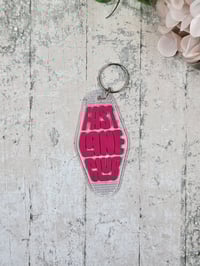 Image 3 of Fast Lane Retro Motel Keychain