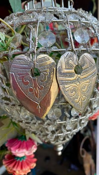 Image 2 of  🩶🩶 Silver Heart Earrings 🩶🩶