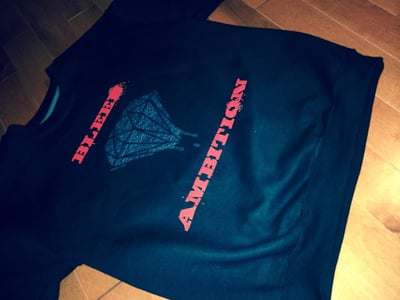 Image of Bleed Ambition Crewneck in Black 