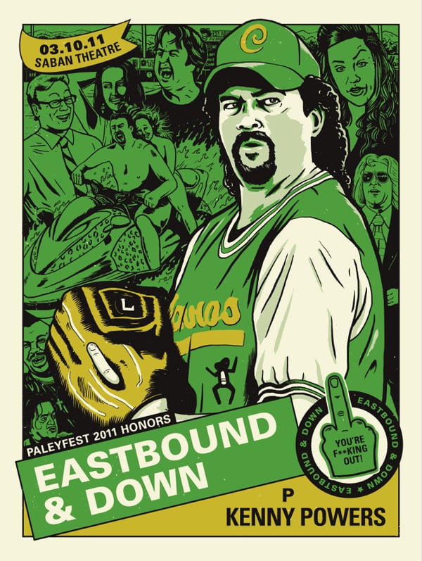 Image of Eastbound & Down Print