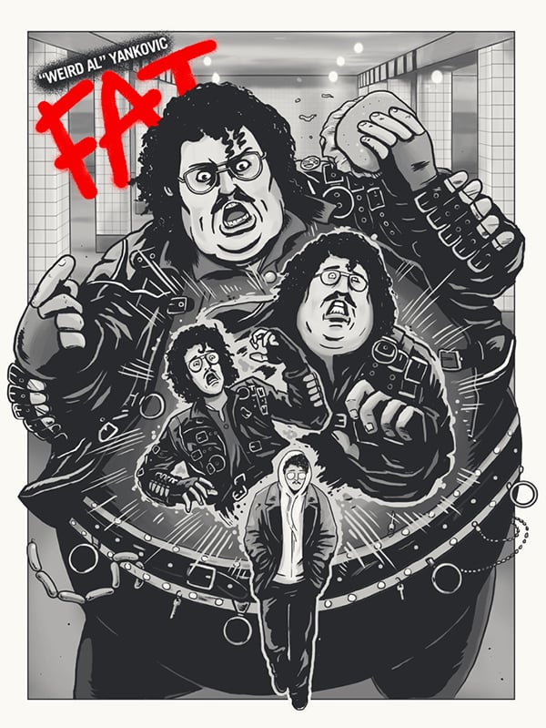 Image of 'Weird Al FAT' Print