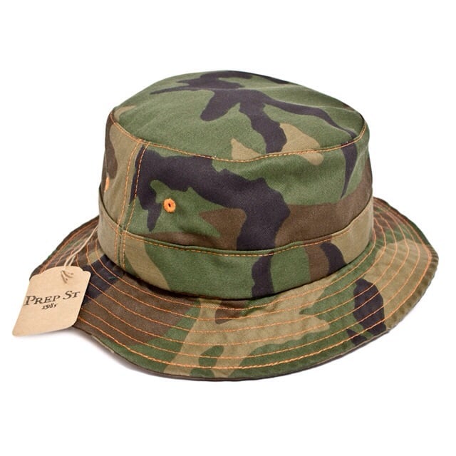 Image of Camo Bucket Cap (Made in USA)