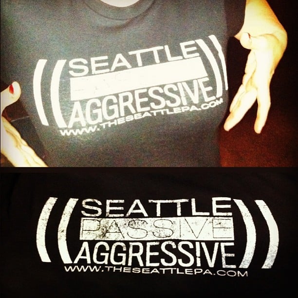 Image of Seattle Passive Aggressive T-Shirt
