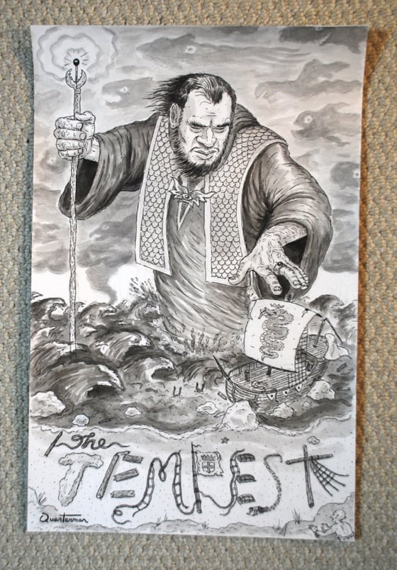 Image of The Tempest ORIGINAL painting