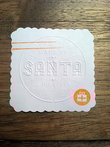 Image of 6 stamps with Present