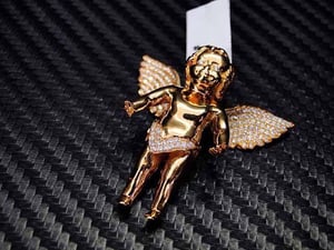 Image of Mini Angel Cherub Pendants 