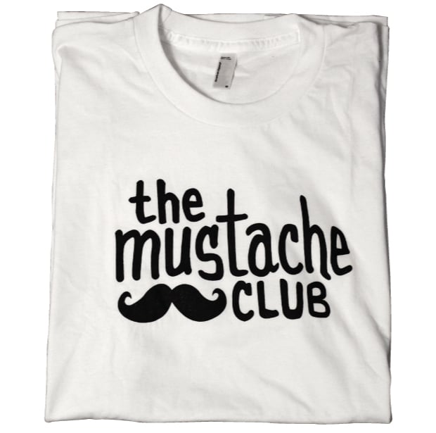 Image of The Mustache Club OG Tee (White)