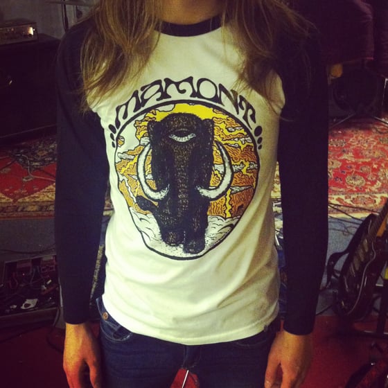 Image of MAMONT Longsleeve 3/4 (Black/White)