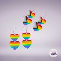 PRIDE Heart Earrings