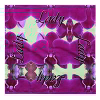 Lady Mint Purple Orchid Bandana