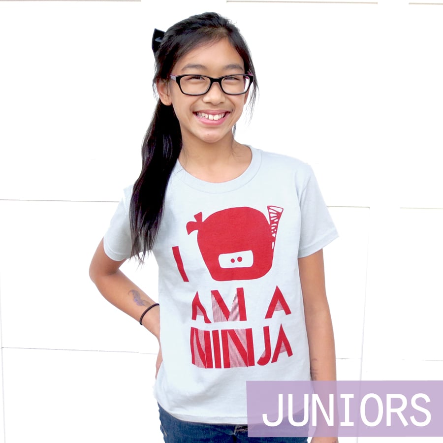 Image of "I Am A Ninja" Junior Tee