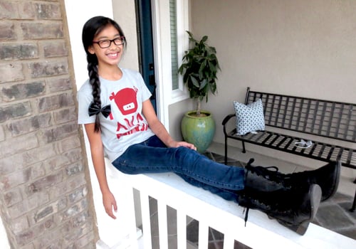 Image of "I Am A Ninja" Junior Tee