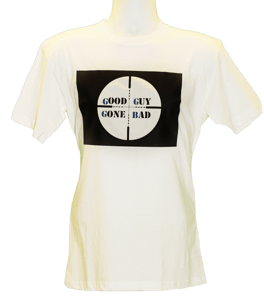 Image of Good Guy Gone Bad Tshirt (WHITE)