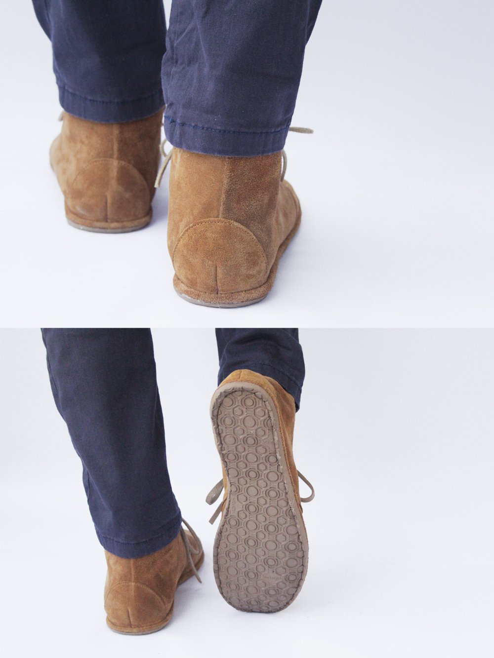 tan leather desert boots