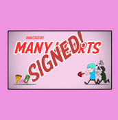 Image of Signed: Many Hearts" January 2008" Title card