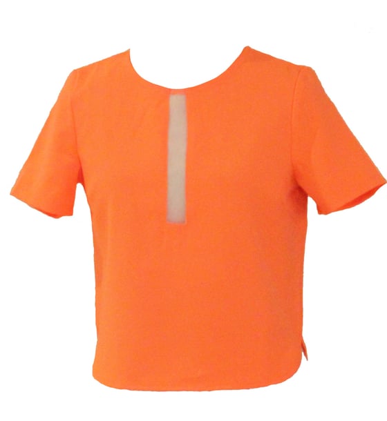 Image of ‘The Natelle’ Neon Orange Top (NOW 30% OFF)