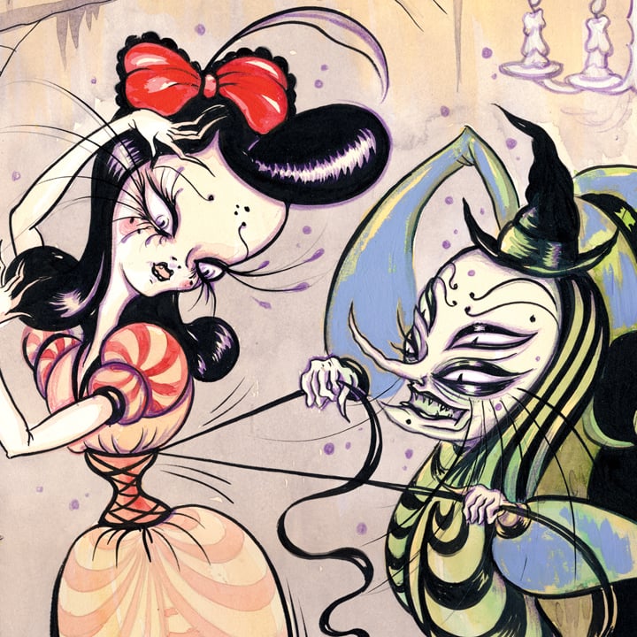 Image of "The Suffocating Corset" 11" x 15" print