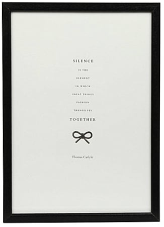 Image of SILENCE ART PRINTS, set of all 7 prints